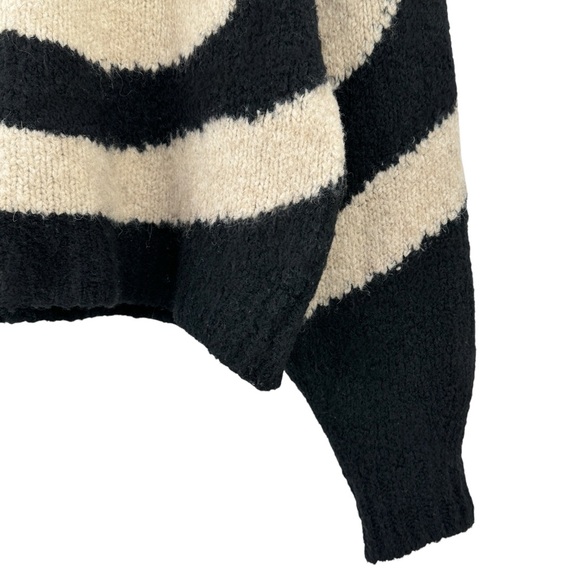 Paloma Wool Twister Pullover - Black White Wool Alpaca Swirl Knit Sweater sz S - Picture 6 of 12